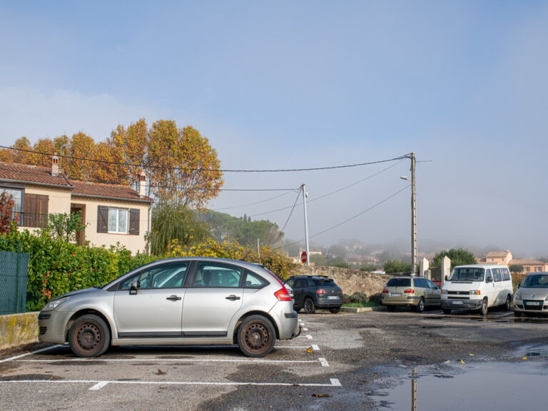 Mairie de Besse sur issole 2020 - Traçage places parking