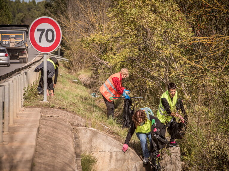 Collibris de l'issole nettoyage des abords de routes