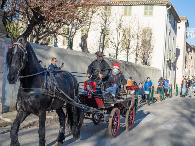 Besse sur issole - père noël 2020