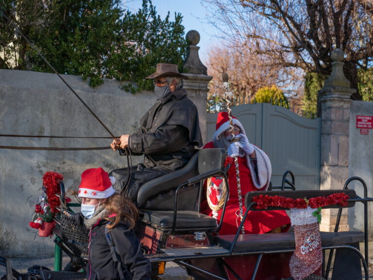 Besse sur issole - père noël 2020