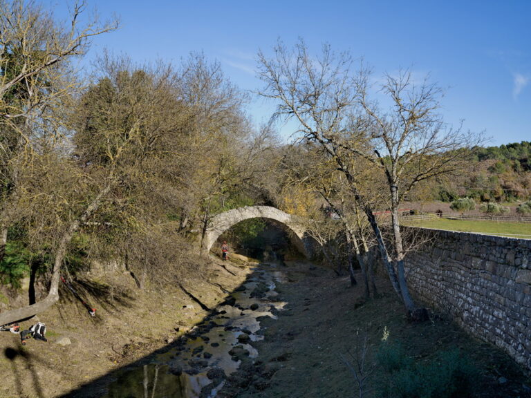 Mairie Besse sur issole - nettoyage pont romain