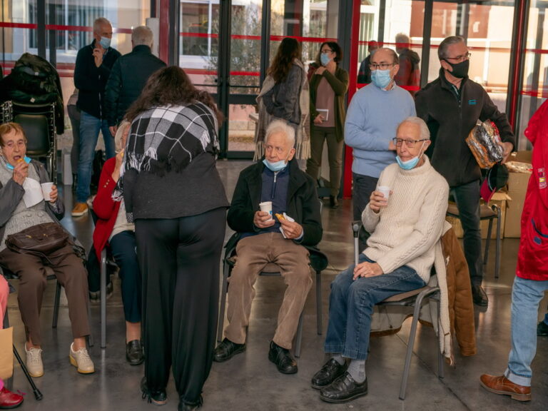 Mairie de Besse sur Issole fête ses doyens