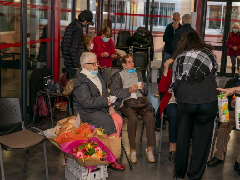 Mairie de Besse sur Issole fête ses doyens