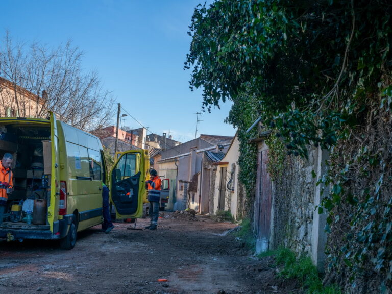 Mairie de besse sur issole - refection impasse du laqué