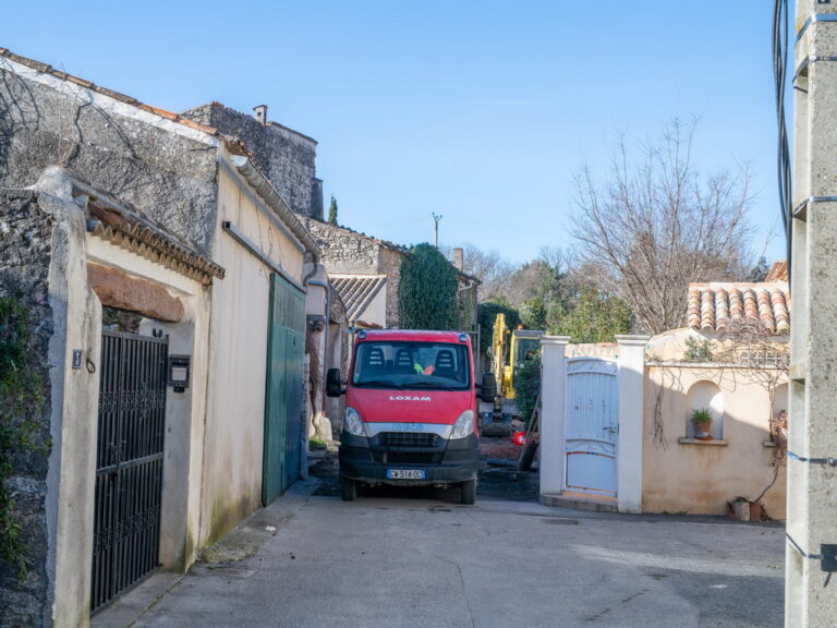 Mairie de besse sur issole - refection impasse du laqué