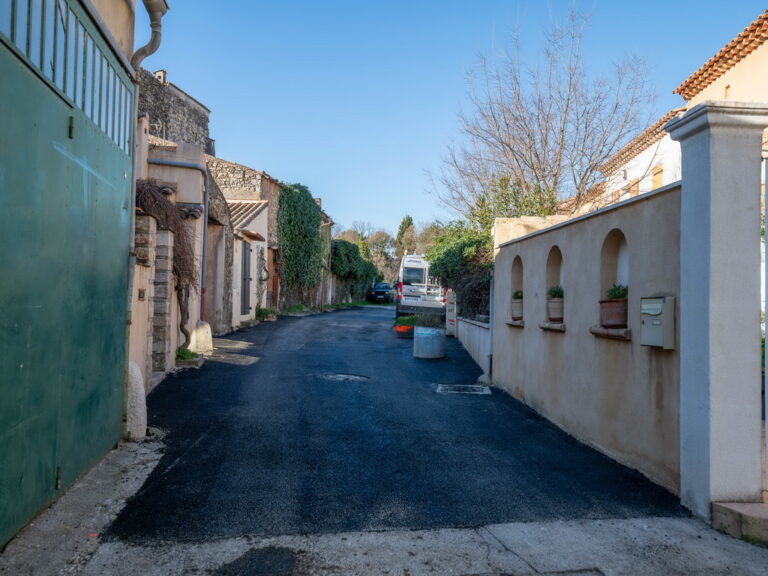 Mairie de besse sur issole - refection impasse du laqué