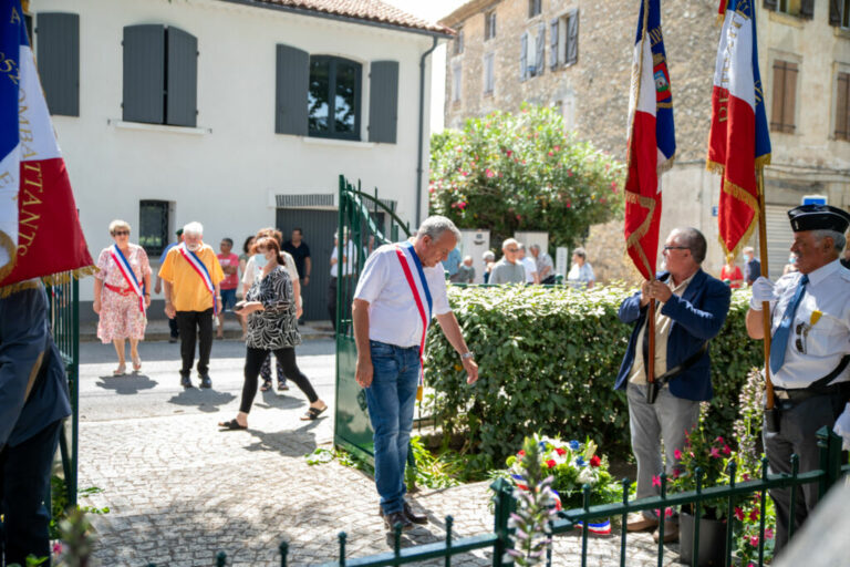 Besse sur issole - commemoration de l'appel du 18 juin