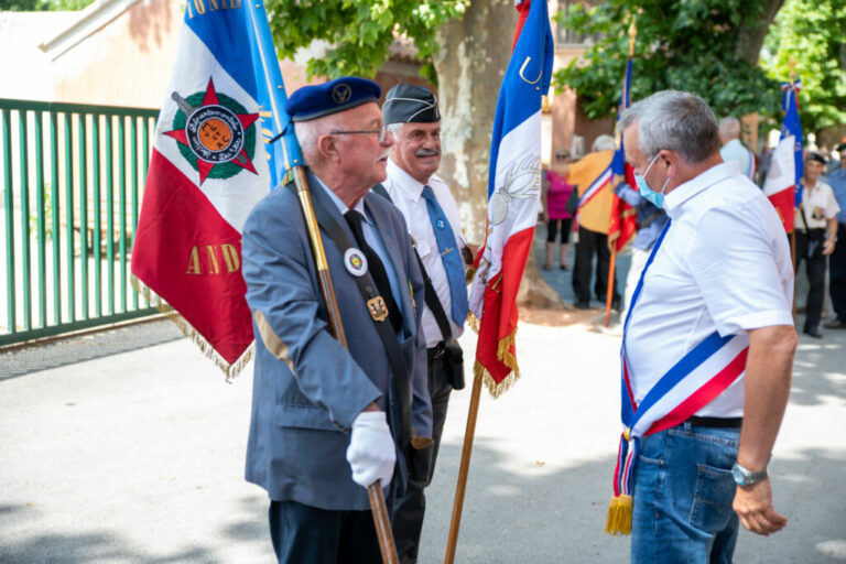 Besse sur issole - commemoration de l'appel du 18 juin