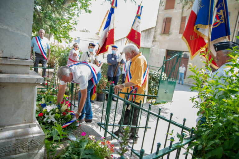 Besse sur issole - commemoration de l'appel du 18 juin