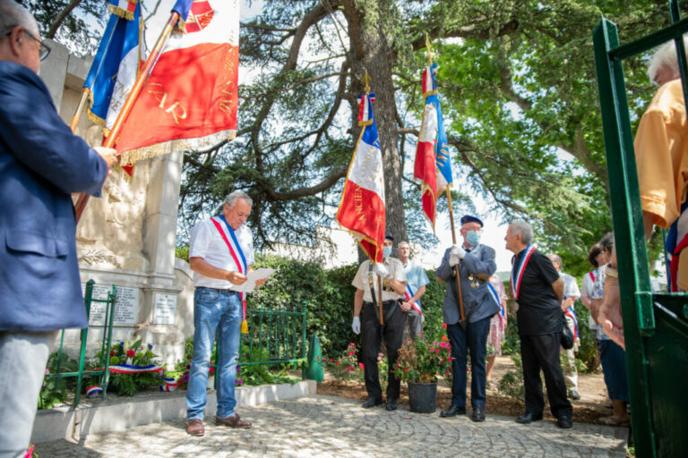 Besse sur issole - commemoration de l'appel du 18 juin