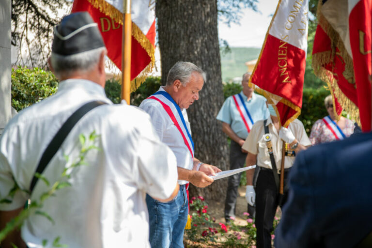 Besse sur issole - commemoration de l'appel du 18 juin