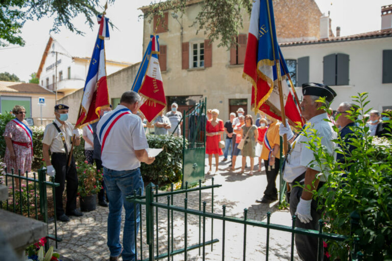 Besse sur issole - commemoration de l'appel du 18 juin