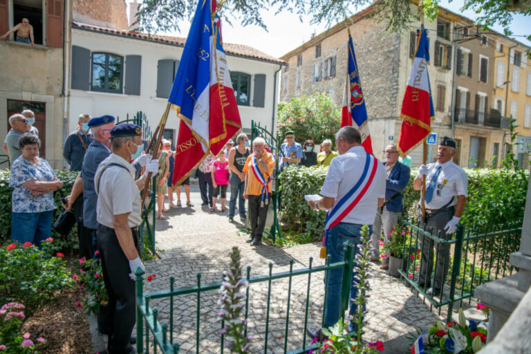 Besse sur issole - commemoration de l'appel du 18 juin