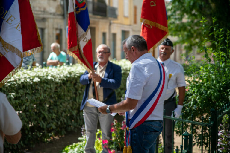 Besse sur issole - commemoration de l'appel du 18 juin