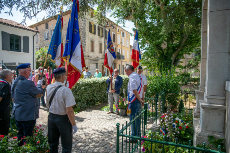 Besse sur issole - commemoration de l'appel du 18 juin