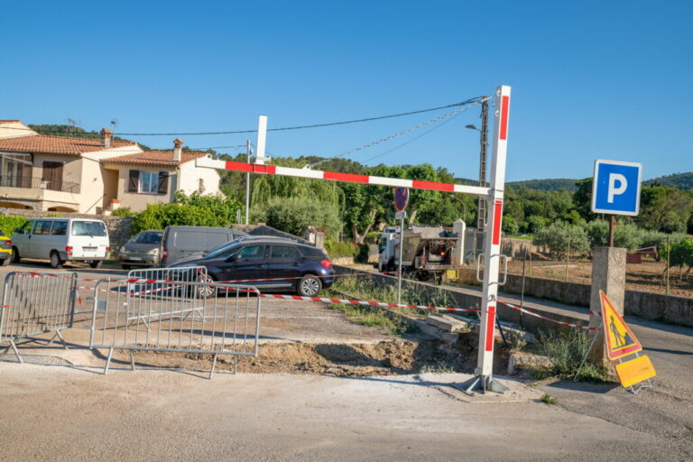 refection parking Besse sur issole