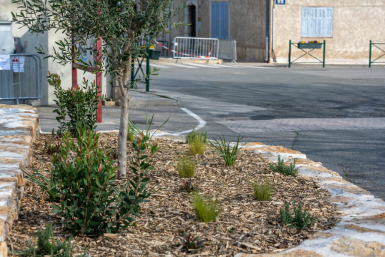 bac à fleurs