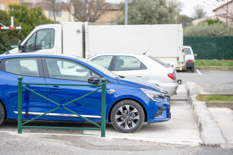 agrandissement du parking