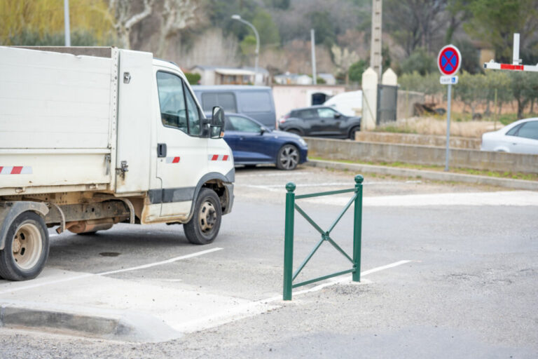 agrandissement du parking