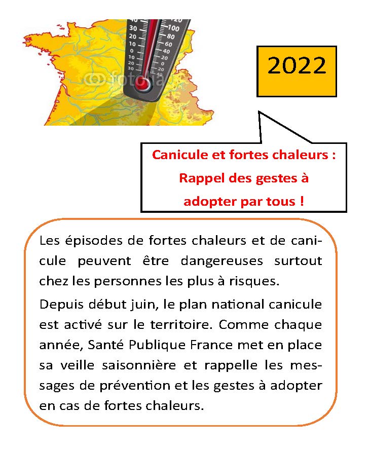 plan canicule 2022
