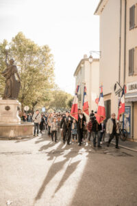 Commémoration du 11 novembre à Besse sur issole